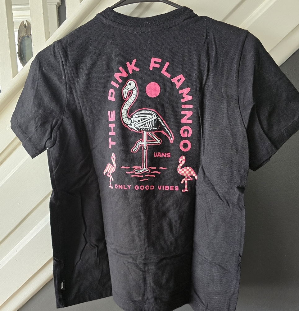 Flamingo vans t shirt